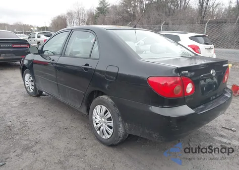 2008 Toyota Corolla Le из США, поврежденный, VIN 2T1BR32E88C890516